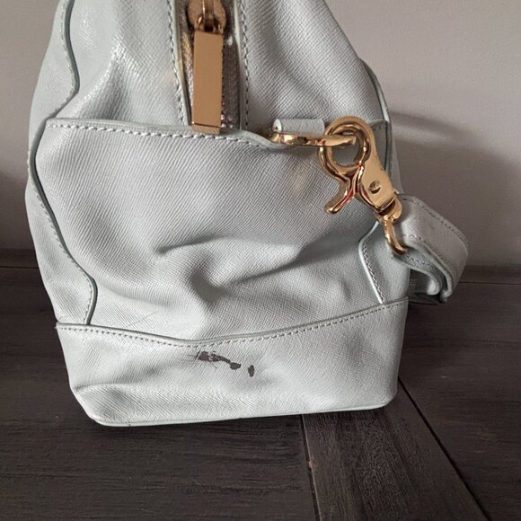 Tory Burch Pale Blue Doctor Bag - Picture 9 of 16